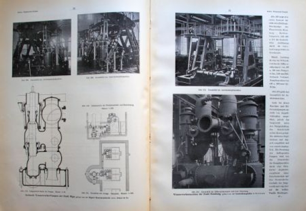 Riedler "Schnell Betrieb Maschinenbetriebe" Engine and Machine technology 1899 (1575)